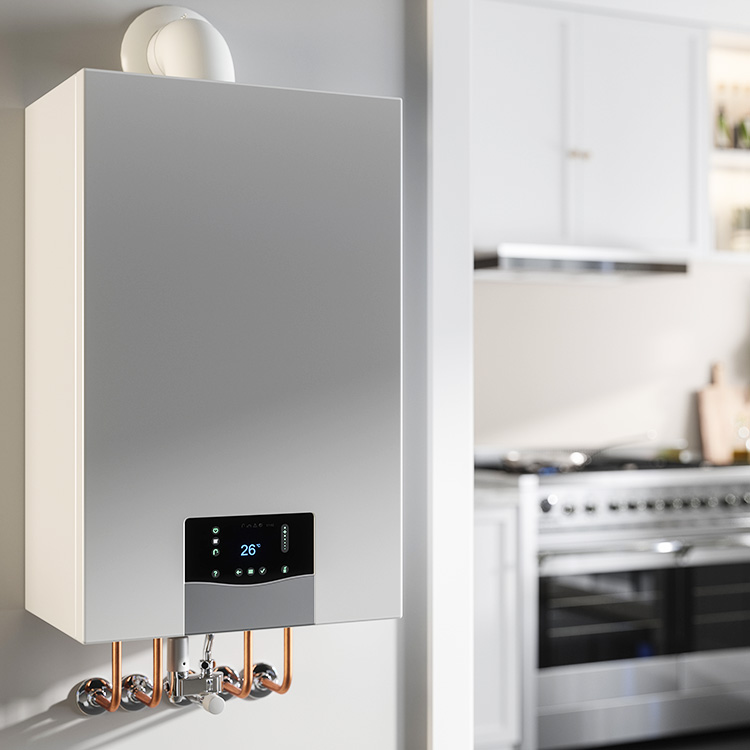 New tankless water heater.